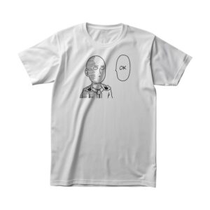 T-Shirt Saitama Noir et Blanc