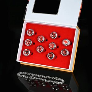 Bague Naruto Coffret Akatsuki Argent