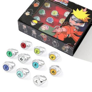 Bague Naruto Coffret Kana Argent