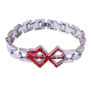Bracelet Berserk Marque Maudite Rouge