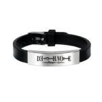 Bracelet Death Note Gris