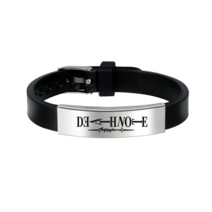 Bracelet Death Note Gris
