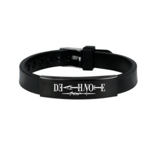Bracelet Death Note Noir