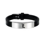 Bracelet Death Note L Gris
