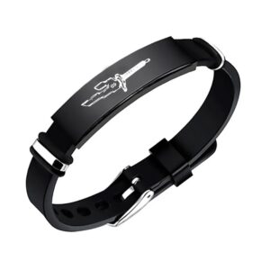 Bracelet Jujutsu Kaisen Dague Maudite Noir