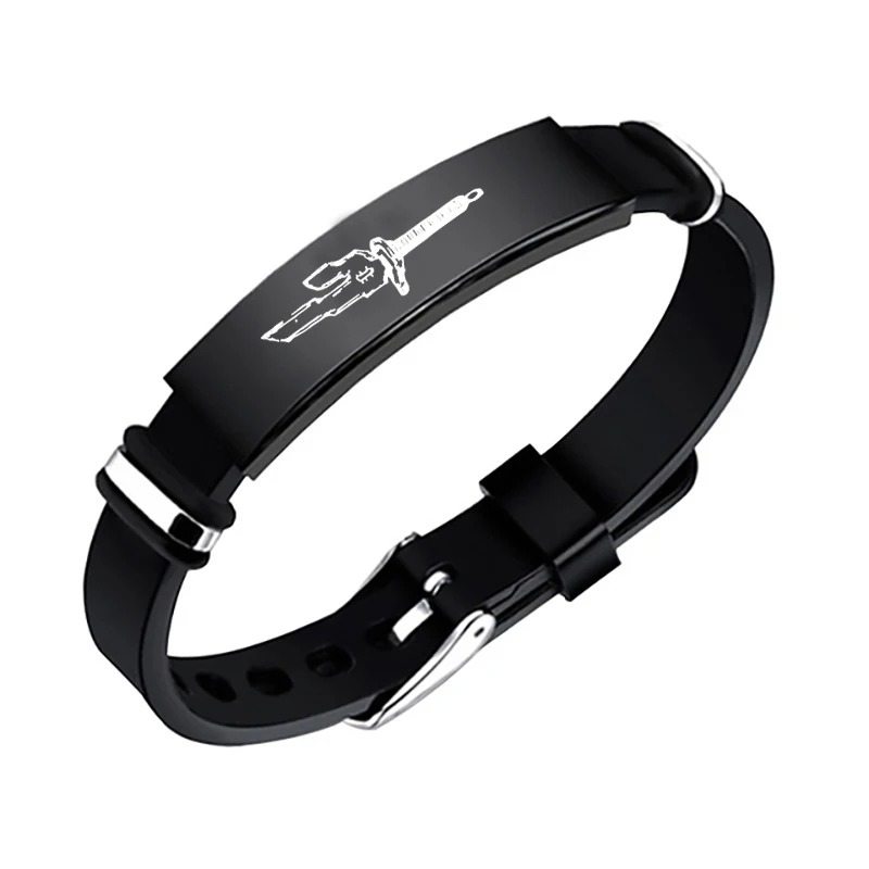 Bracelet Jujutsu Kaisen Dague Maudite Noir