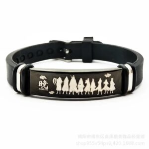 Bracelet Akatsuki Naruto Noir