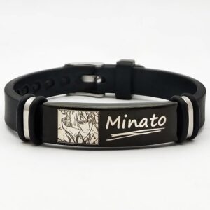 Bracelet Minato Naruto Noir