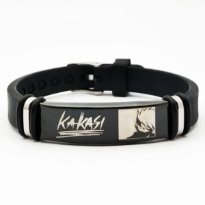 Bracelet Kakashi Naruto Noir