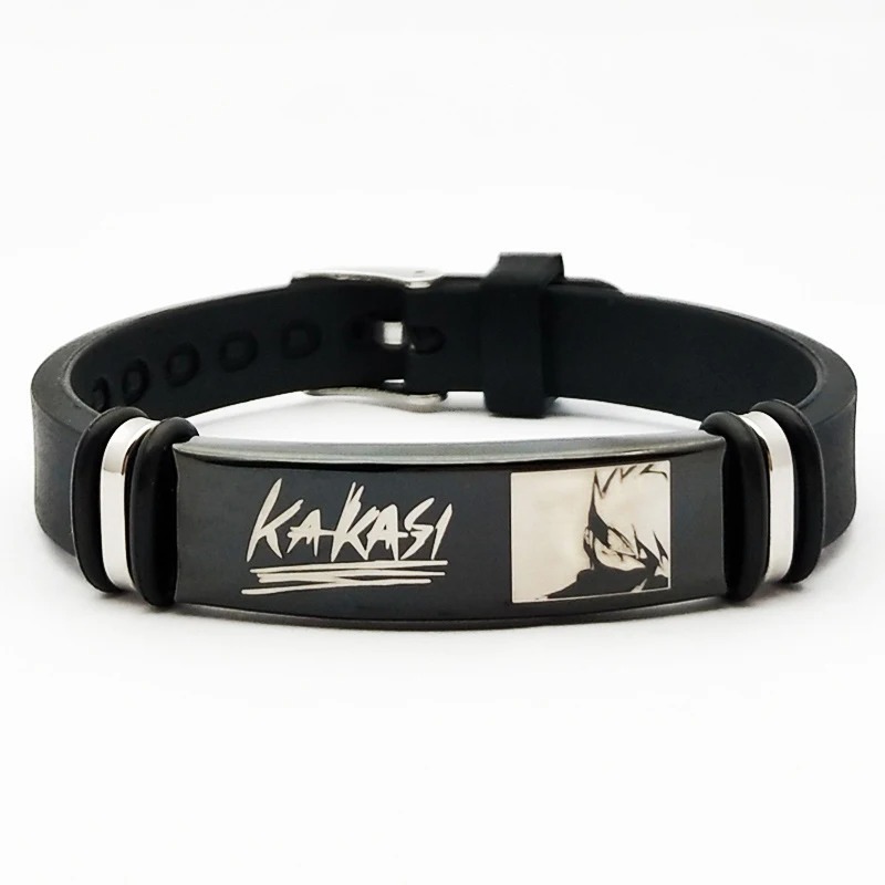 Bracelet Kakashi Naruto Noir