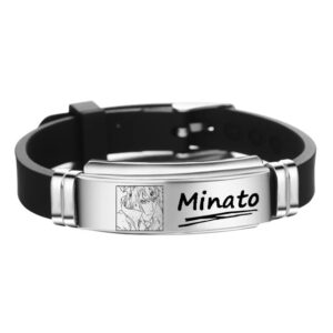 Bracelet Minato Naruto Argent