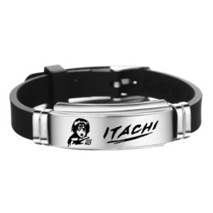 Bracelet Itachi Naruto Argent