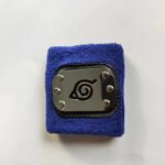 Bracelet Naruto Tissu Bleu