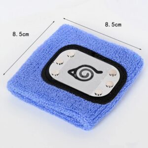 Bracelet Naruto Tissu Bleu Ciel