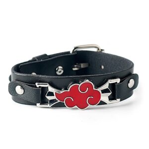 Bracelet Akatsuki Cuir