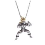 Collier Dragon Ball Vegeta SSJ