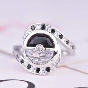 Bague Pokémon Noir
