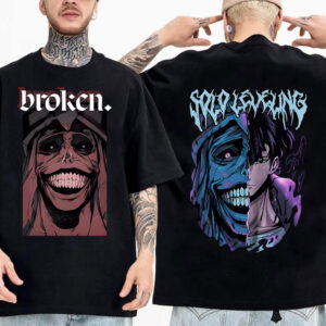 T-Shirt Solo Leveling Sun Jin-Woo Broken